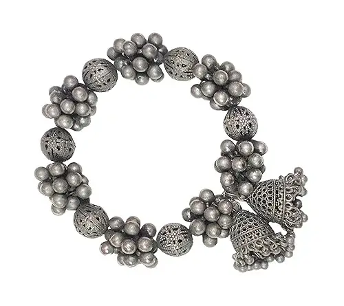 Total Fashion Afghani Lookalike Boho Style Oxidised Bangle Bracelet Online on Amazon India