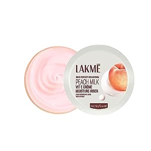 Lakme Peach Milk Soft Creme Face Moisturizer - Best Moisturizers for Every Indian Skin