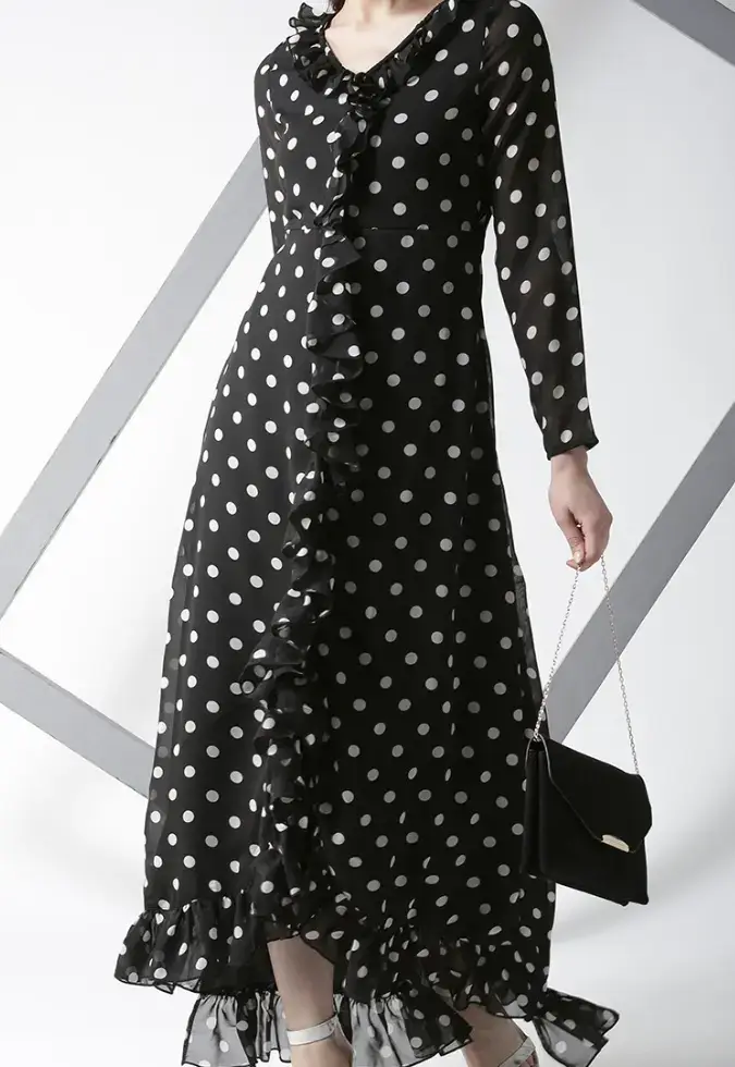 Polka Dot Maxi on Myntra Online