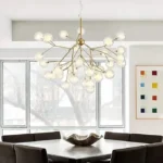 Stunning CITRA 27-Light Firefly Gold Chandelier on Amazon India