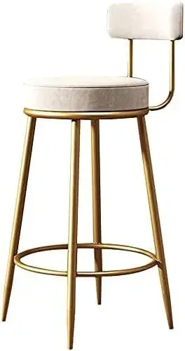 Nutech Decor Iron Velvet Counter Stools on Amazon India