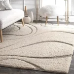 Premium 4x6 Feet Ivory Bedroom Carpet on Amazon India